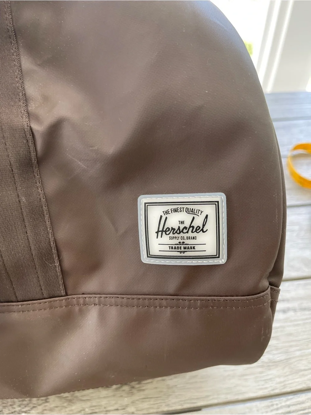 Herschel Supply Co Heritage Brown Travel 40 Liter Duffel Bag Unisex Style